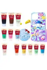 Oytra Multicolor Silicone Simulation Fake Whipped Cream Glue Clay Adhesive for Art Craft Resin Decoration