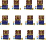 frillers Aal Nuaim Choco Musk Floral AttarAlcohol Free - 8 ml (Pack of 12)