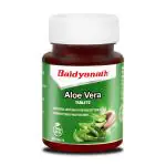 Baidyanath Aloe Vera Tablets - 60 Tab | Nutritional Supplement Helps In Healthy Skin And Liver | Useful For Eliminates Toxins | Helps To Boost Immune System, Wellness And Rejuvenation