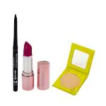 Moraze Combo Pack of Compact Lipstick With Kajal