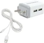 Deepsheila 3.4 A Micro USB Wall Charger For Mobile for Panasonic Eluga Ray Max