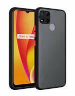SLC-e Smoke Back Case Compatible for Realme C25 | Dual Layer Protective Matte Finish Cover (PACK OF 1)