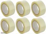 Sof Sole Bopp Tape Roll Waterproof Ideal For Any Type Of Export Packaging For E-Commerce Box Packing, Office And Home Use (2inch x 65 Metre)