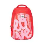 Genie Cherish Laptop Backpack for Women, 3 compartments, Stylish and Trendy College Bags for Girls, Water Resistant and Lightweight Bags for Office and Travelling Purpose. 36 litres