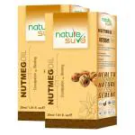 Nature Sure Nutmeg Jaiphal Oil for Bloating & Constipation in Men & Women- 2 Packs (30ml Each)