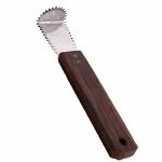 Stainless Steel Coconut Grater |Chirava Coconut Scraper Manual Wooden Handle
