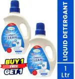 AELIN Laundry Liquid Detergent For Washing Machine 2 Litre | Garments Fabric Care Liquid Gel Can| Stain Removal | Front Load Liquid Detergent | Frangrance Top Load Liquid Detergent |Washing Machine Liquid Top Load | Washing Machine Liquid Pack Of 2