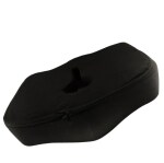 Bos Medicare sugical Coccyx Orthopedic Seat Cushion for Relief from Lower Back, Sciatica, Tailbone, Lumbar Pain(Black)