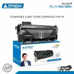 ProDot- Laser Toner Cartridge PLH-505/280 Replacing HP CE505A/CF280A, Canon 319/719- Pack of 1