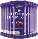 Cadbury Dairy Milk Chocolate Bar, 23g (Pack of 40)