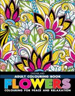 Flowers- Colouring Book for Adults, Paperback, 32 Pages