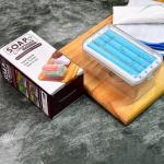 MAPPERZ Soap Dish with Drain Multifunctional Soap Dish Soap Cleaning Storage Foaming Box for Home Bathroom Kitchen Keep Soap Dry& Easy to Clean