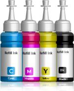 INK POINT HP Printer Multicolor Ink Bottle pack of 4