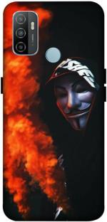 SARTOOLIYA Oppo A53 Multicolor Plastic Jocker Wallpaper Printed Water Proof Back Cover