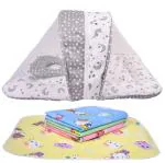 Kwitchy New Born Baby Mosquito Net Bed With Bed Protector