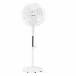 USHA MIST AIR DUOS 400 mm 3 Blade Pedestal Fan (White, Pack of 1)