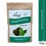 Samazh Organic Bringraj Herbal Powder Natural & Ayurvedic (100g)