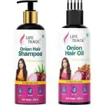lifetrack ONION HAIR OIL AND ONION HAIR SHAMPOO COMBO Hair Oil (400 g)