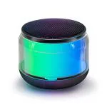 POSITIVE VIBES FOREVER Powerful Bass Mini Speaker Portable Wireless Bluetooth RGB Colorful Party Speaker