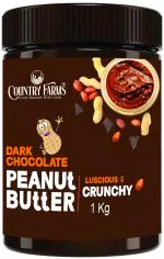 Country Farms Dark Chocolate Peanut Butter Crunchy 1 Kg