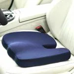 4V1 Memory Foam Coccydynia Cushion Coccyx Orthopedic Seat Cushion Coccyx Cushion for Relief from Lower Back, Sciatica, Tailbone, Lumbar Pain , Piles Hemorrhoids - UNISEX SAB25