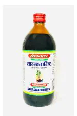 Baidyanath Jhansi Saraswatarishta -450ml, Helps Improve Memory & Intellect