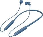 LANDMARK BH-137 BL Wireless Rechargeable Bluetooth Neckband with Mic & 36 Hours Play Time Bluetooth Headset (Blue, In the Ear)