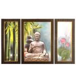 Shree Kala Lord Buddha Sitting Statue Painting