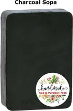 Exotiqe Nachruhl Hand Made Activared Charcoal Soap (110 g)