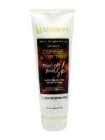 LOZEARA BEAUTY N.Y Skin Brightening Arabica Coffee and Tea Tree Peel Off Mask - 120 ml.