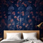 Love Creation 12x18 Size poster print for creative wall art- midnight-garden-9761(Non Sticker)