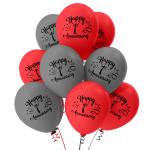 The Magic Balloons- Happy 1st Anniversary Party Multicolor Balloons Pack of 30