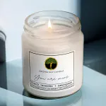 Mom's Skin Essentials Soy Wax Scented Candle, 300 gm, 50-70 Hours Burn Time | Long Lasting Premium Candles | Ideal for Home Décor | Gifting & Aromatherapy