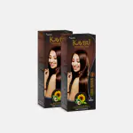 Kaveri Creme Hair Color for Women, Men with goodness of Avocado, Sunflower Argan Oil, Henna extract Black Sesame Oil Instant Shine & Smoothness, Long Lasting -Dark Brown (Pack of 2)