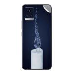 GADGETSWRAP Printed Vinyl Skin Sticker for Vivo V20 Pro - water candle