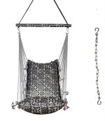 Kkriya Home Decor Black Bamboo Swing Jhula