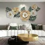 Antaryuga Multicolor02 Wrought Iron Riyo Decor Decorative Wall Art, 26 X 3 X 50 Inch