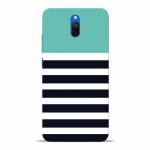 Covers Gap Redmi 8A Dual Black White Strips Plastic Back Cover 5 x 20 x 11 cm