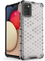 Leyon Transparent Silicon, Plastic Back Cover For Samsung Galaxy A02S