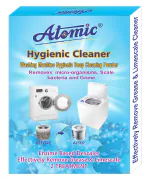 Atomic Washing Machine Cleaner 150GM, Set of 2 | Clean Tub & Drum for Top/Front Load Washer