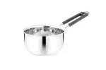 Bertol Kitchenware Stainless Steel Flat Bottom Saucepan 1000 ml