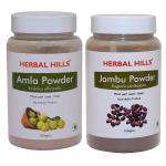 Herbal Hills Amla Powder and Jambu Beej powder 100 gms each