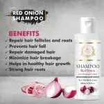 Bioly Red Onion Shampoo For Anti Hair Fall , anti Dandruff and Stronger Hair (200 ml)