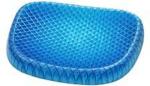 Fulkiza Cushion Memory Seat Pillow with Non-Slip Lumbar Support Back / Lumbar Support (Blue)