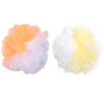 Lonekart Multicolour Loofah for Bathing (pack of 2)