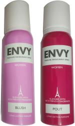 Envy Blush Deo Spray, Pout Deo Spray Deodorant Spray, 120 Ml (Pack Of 2)