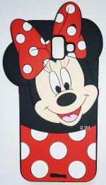 Lejaao Samsung Galaxy j2 Core Red Silicone Mobile Back Cover