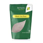 B&B Organics Hand Pounded Chak Hao Black Rice Flour (500 g)