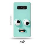 Tweakymod Printed Funny FAce Emoji Back Cover For Samsung Note 8