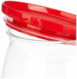 SOCXR Plastic Air Tight Matka Jar for Kitchen Storage Container for Rice | Dal | Atta, BPA-Free, Flour | Cereals | Snacks | Stackable pack of-2